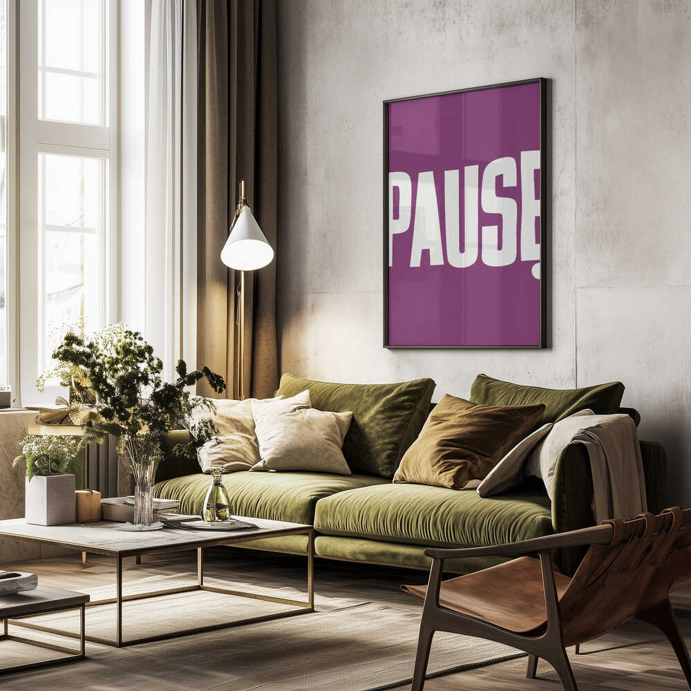Pause Poster