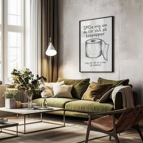 Slut På Toapapper Poster