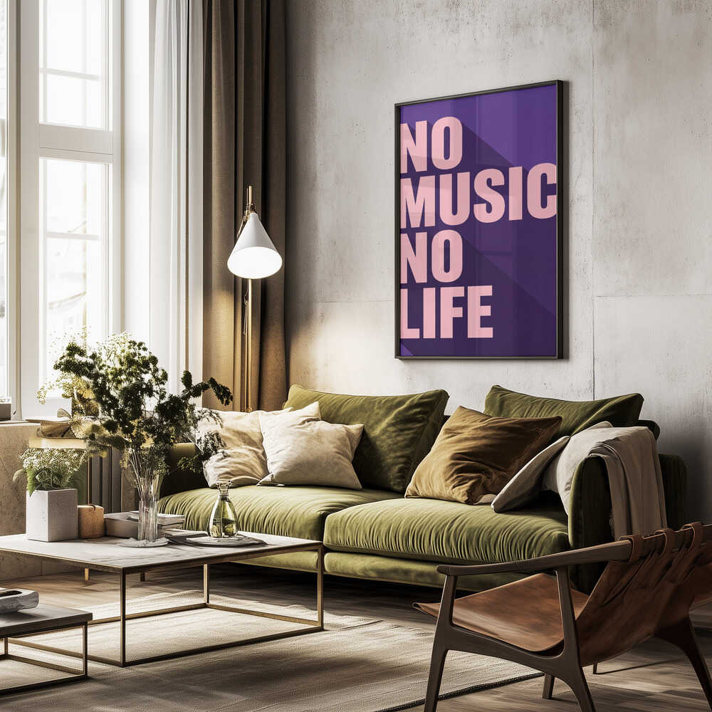 No Music, No Life Poster