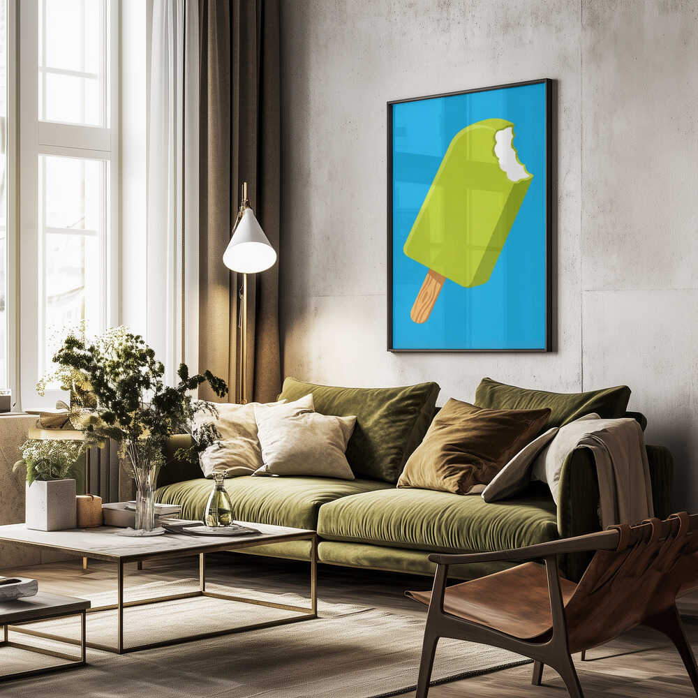 The Green Ice Cream Poster