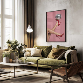Disco Legs No 2 Poster