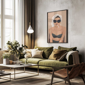 Morning Cigarette Poster