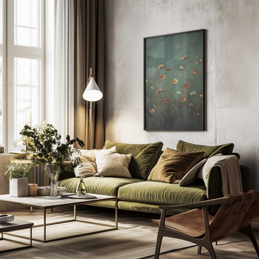 Wildflower Meadow Poster