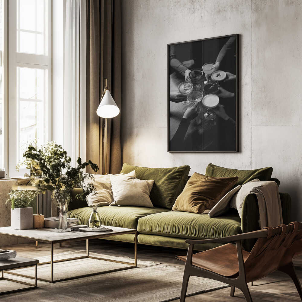 Raise a Toast Poster