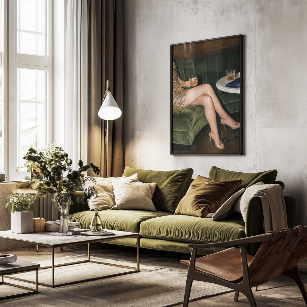 At the Nightclub Poster