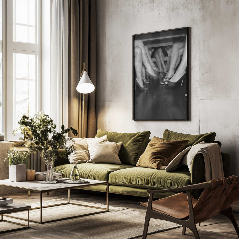 A Table With Many Legs Poster