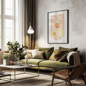 Italian Aperol Spritz Poster