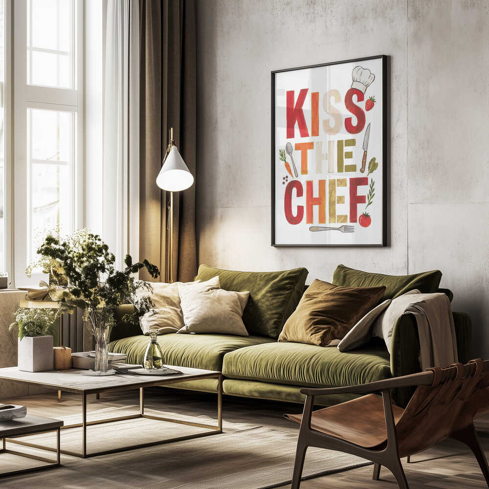 Kiss The Chef Poster