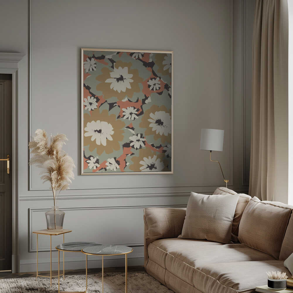 Floral Harmony Poster