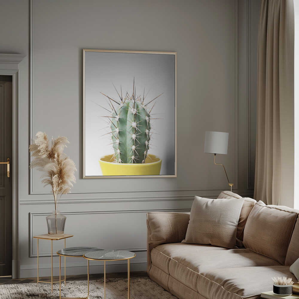 Spikey Cactus Poster