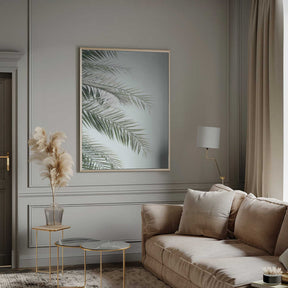 Blue Palms Poster