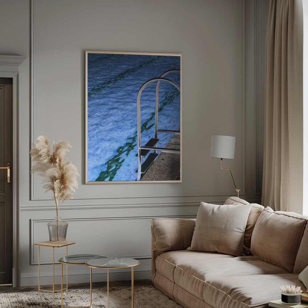 Poolside Reflections Poster