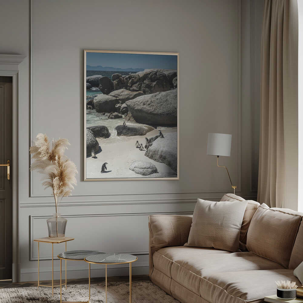 Penguin Cove Serenity Poster