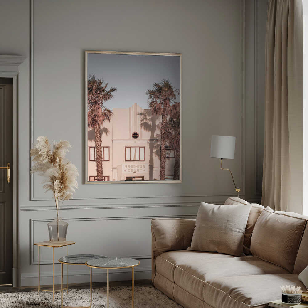 Palm Shadows Poster