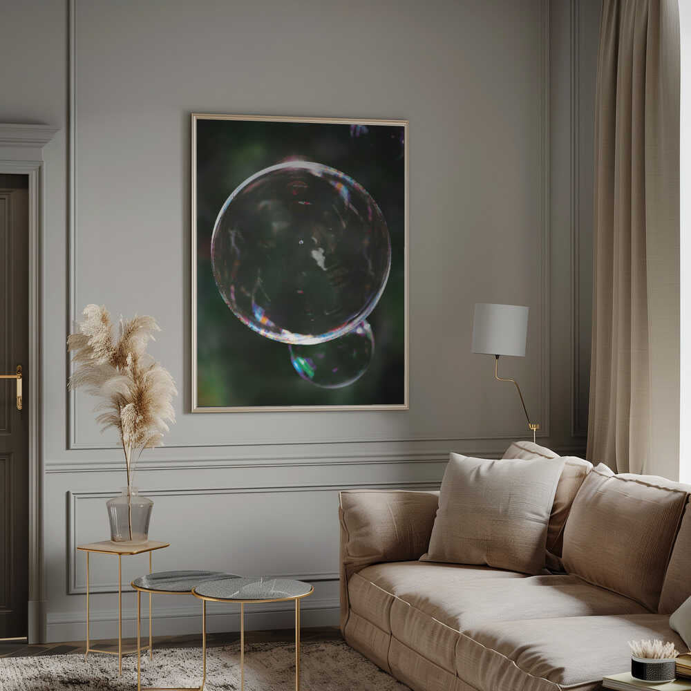Ethereal Spheres Poster