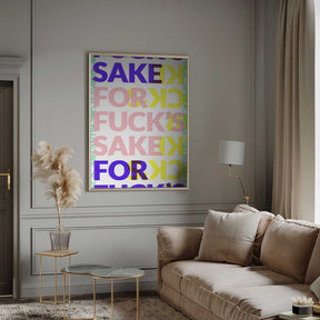 Vivid Repetition Poster