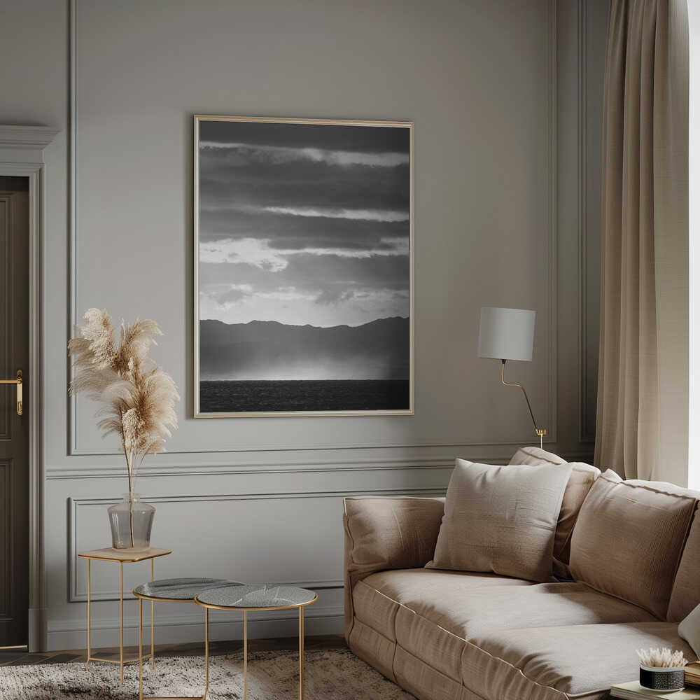 Black And White Landscape Poster
