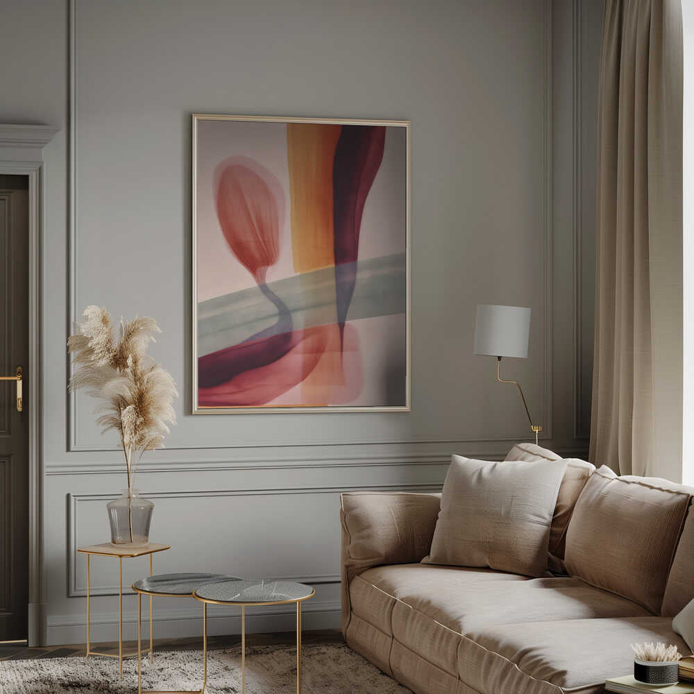 Flowing Hues Poster