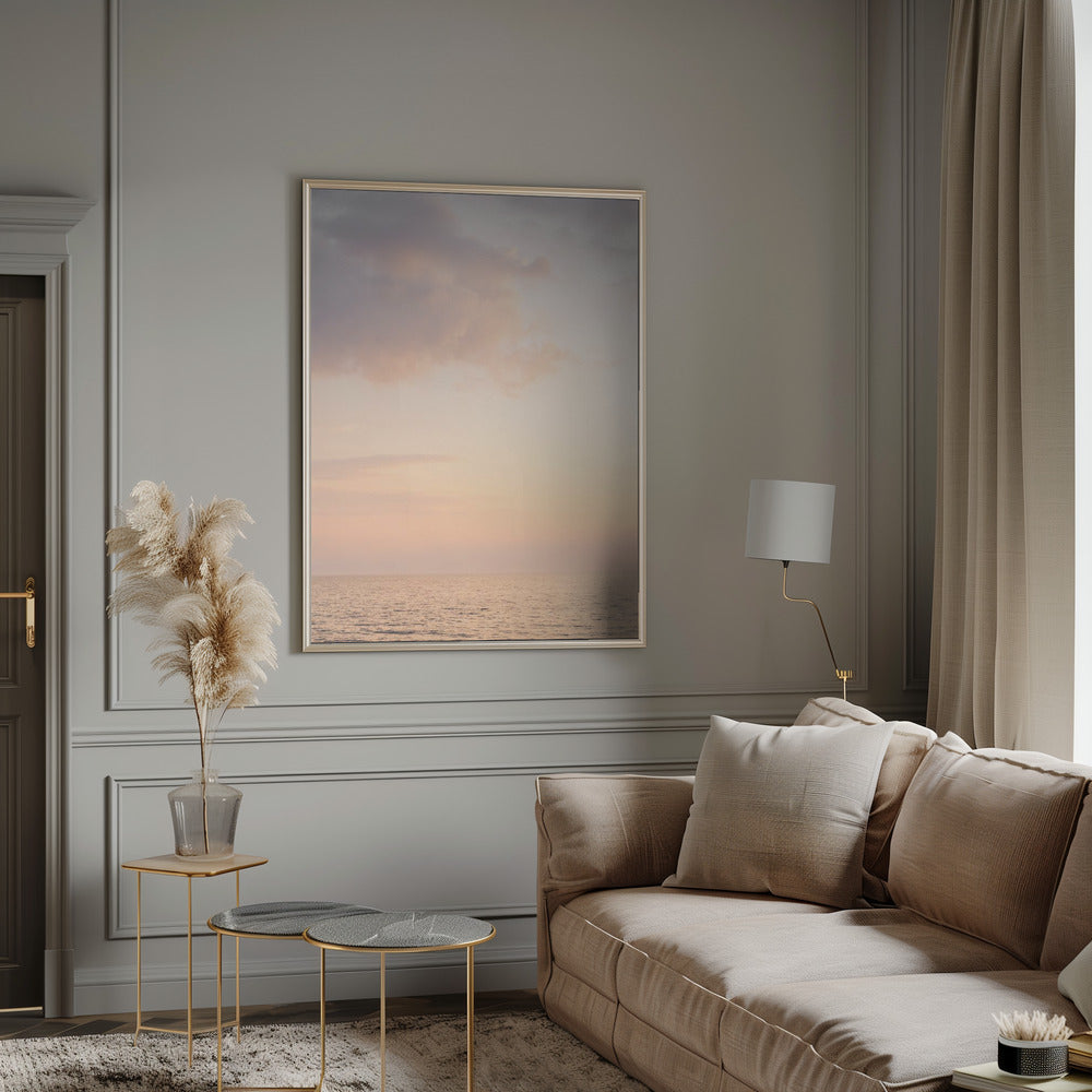 Pastel Color Sunset Poster