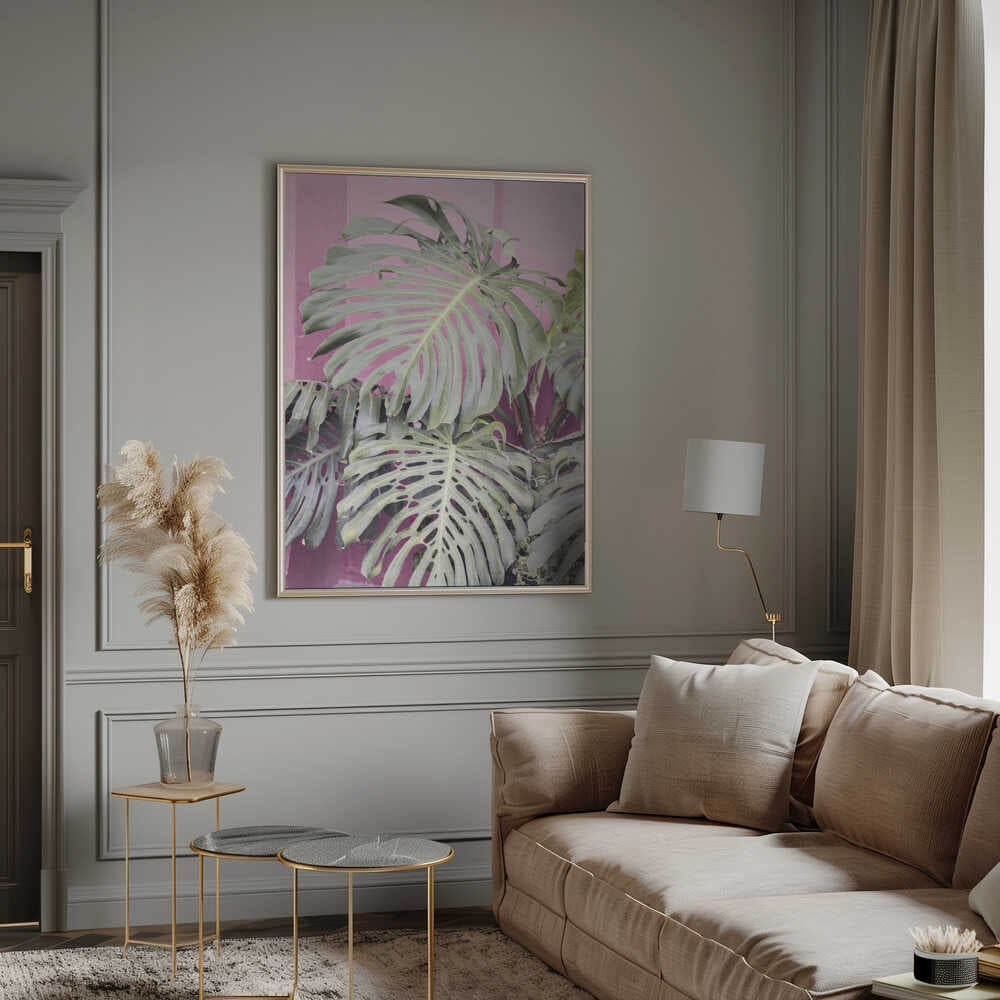 Monstera leaf La Muralla Poster