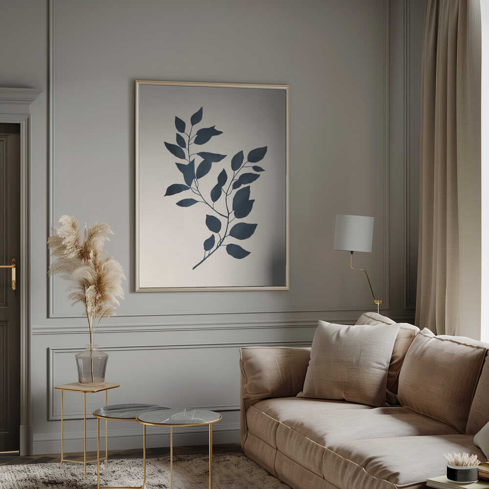 Botanical Silhouette 2 Poster