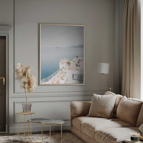 Terrace at the Amalfi Coast Poster