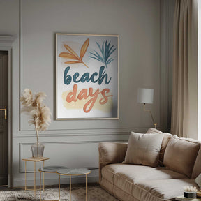 Sandy Serenity Poster
