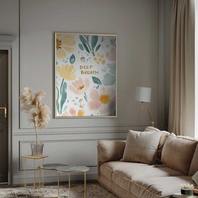 Floral Calm Poster