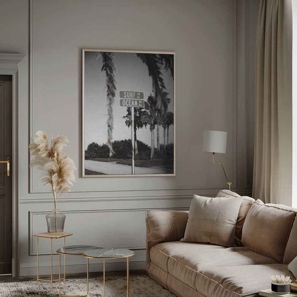 Surf Drive + Ocean Drive Poster