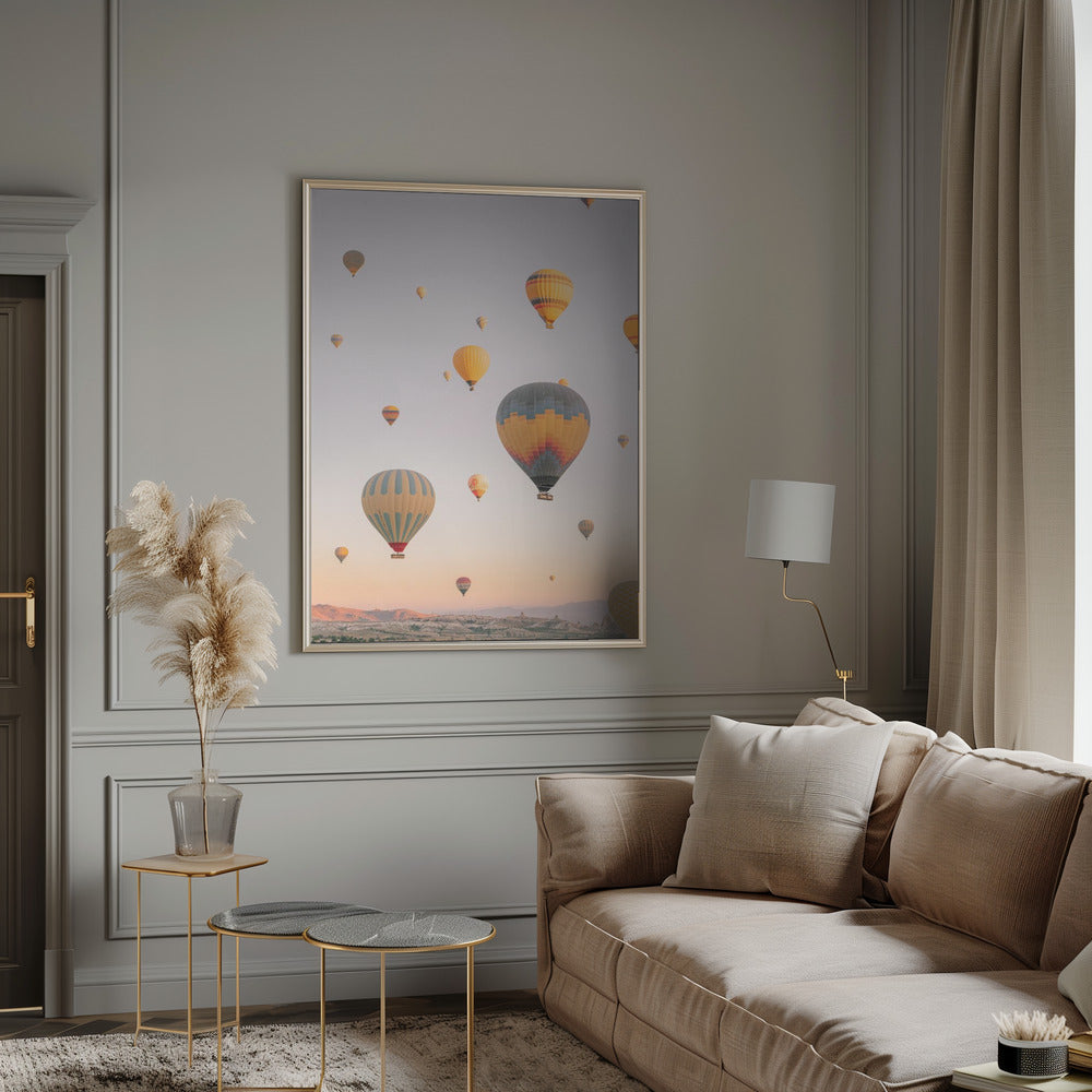 Sunrise In Cappadocia Poster