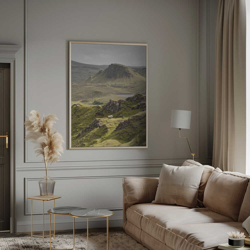 Quiraing Landscape on Scotland's Isle of Skye Poster