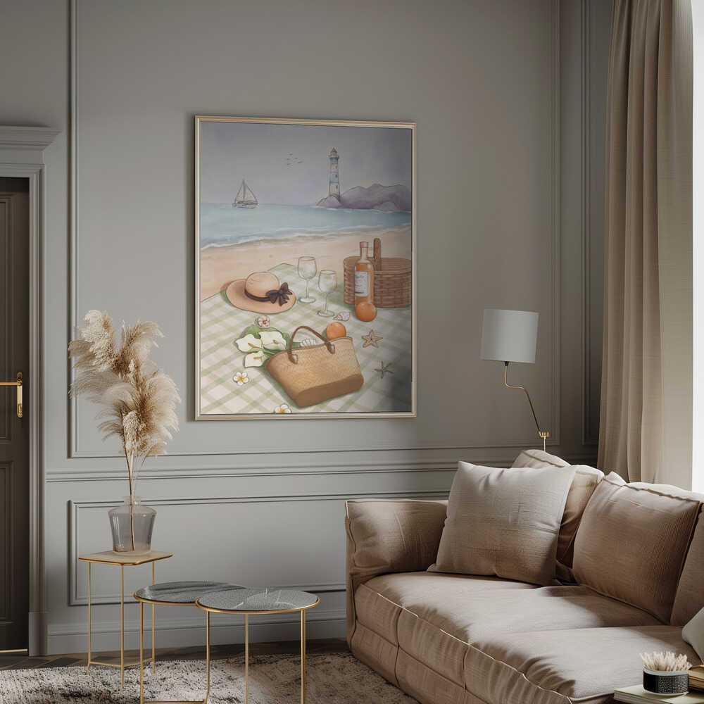 Holiday Beach Vibe Poster