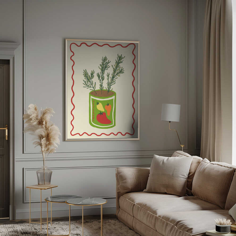 Chillies &amp; Rosemary Poster