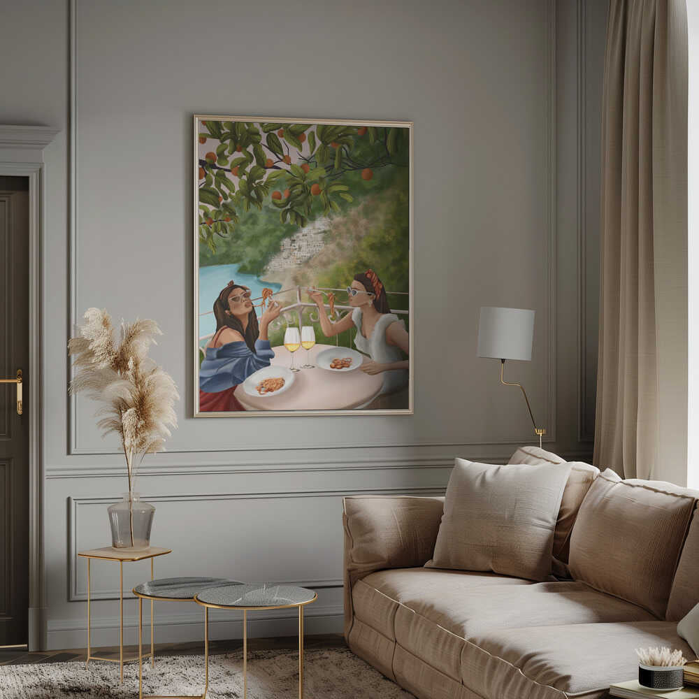 Tasting the Amalfi Breeze Poster