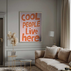 Cool People Poster