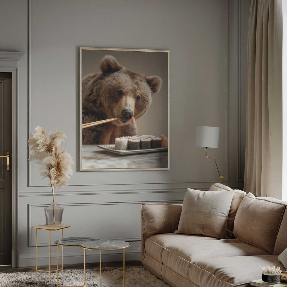 Bear’s Sushi Bite Poster