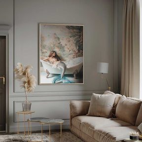 Bubbles & Moonlight Poster