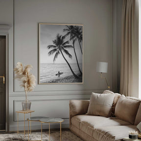 Surfer Walk Poster