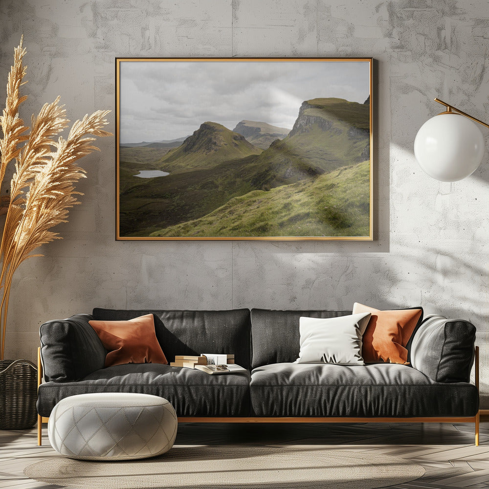 Quiraing, Isle of Skye, Scotland Poster