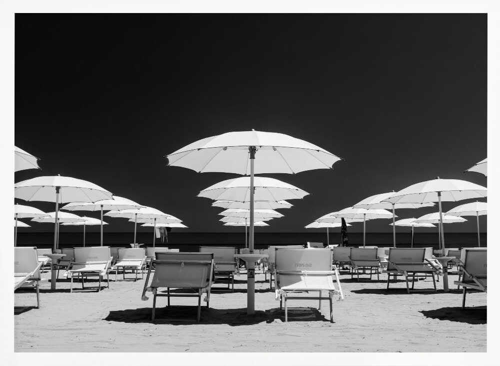 white sunshades Poster