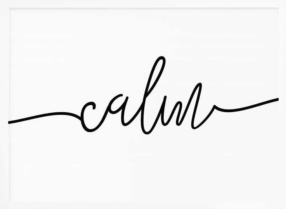 Calm Poster