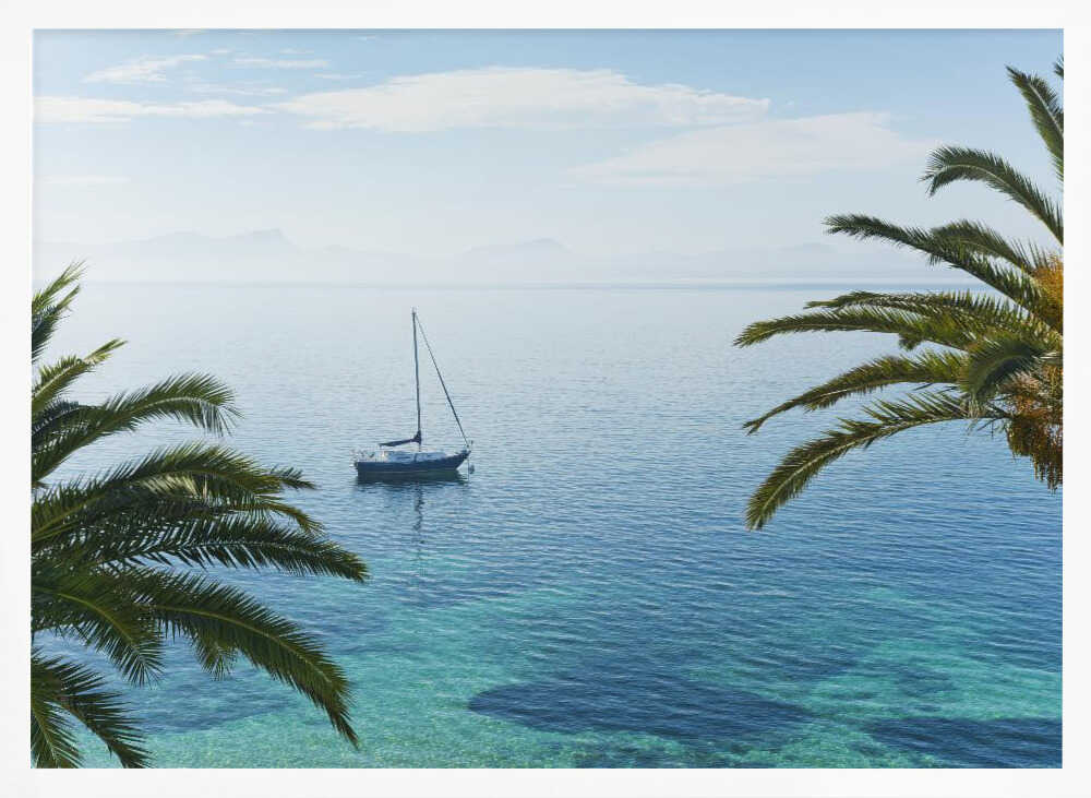 Turquise Paradise Poster