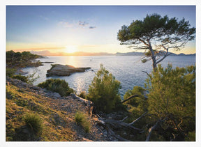 Mediterranean sunset Poster