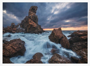 Spain - Urros de Liencres Sunset Poster
