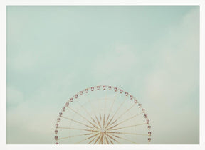 Paris Wheel Poster