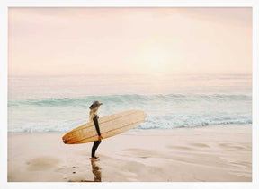 Surfer Cowgirl Poster