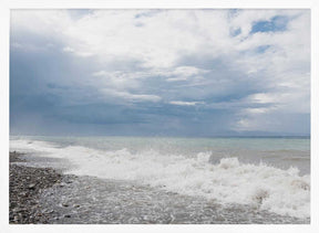 Waves at the coast Poster