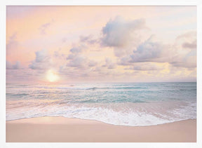 Cloudy Sunset Poster