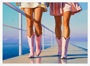 Boardwalk Walk Poster
