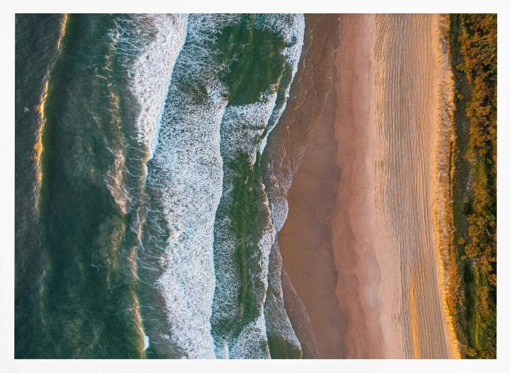 Sunrise Beach Poster